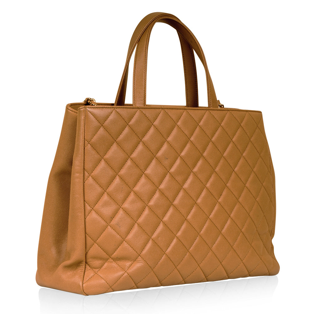 Chanel Business Affinity Caviar Tote Bag Large