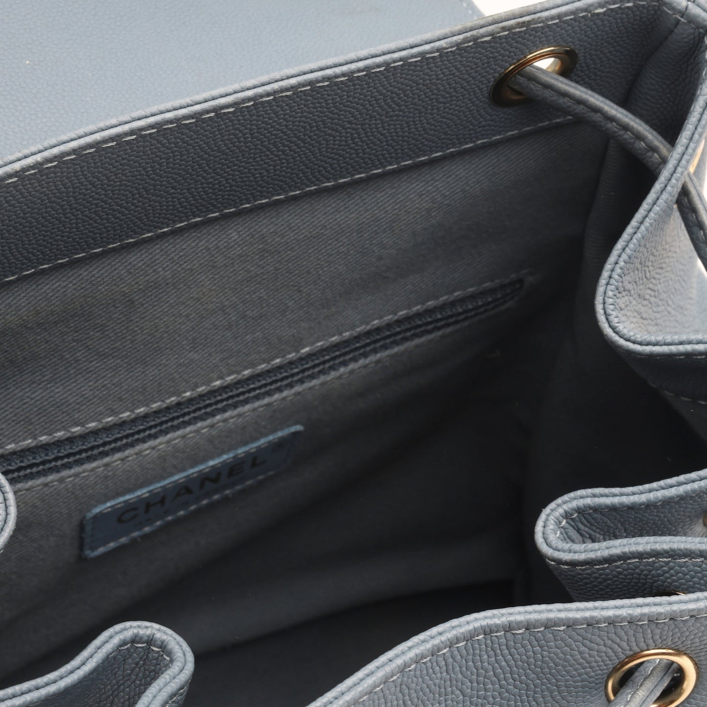 Chanel Business Affinity Backpack - Blue