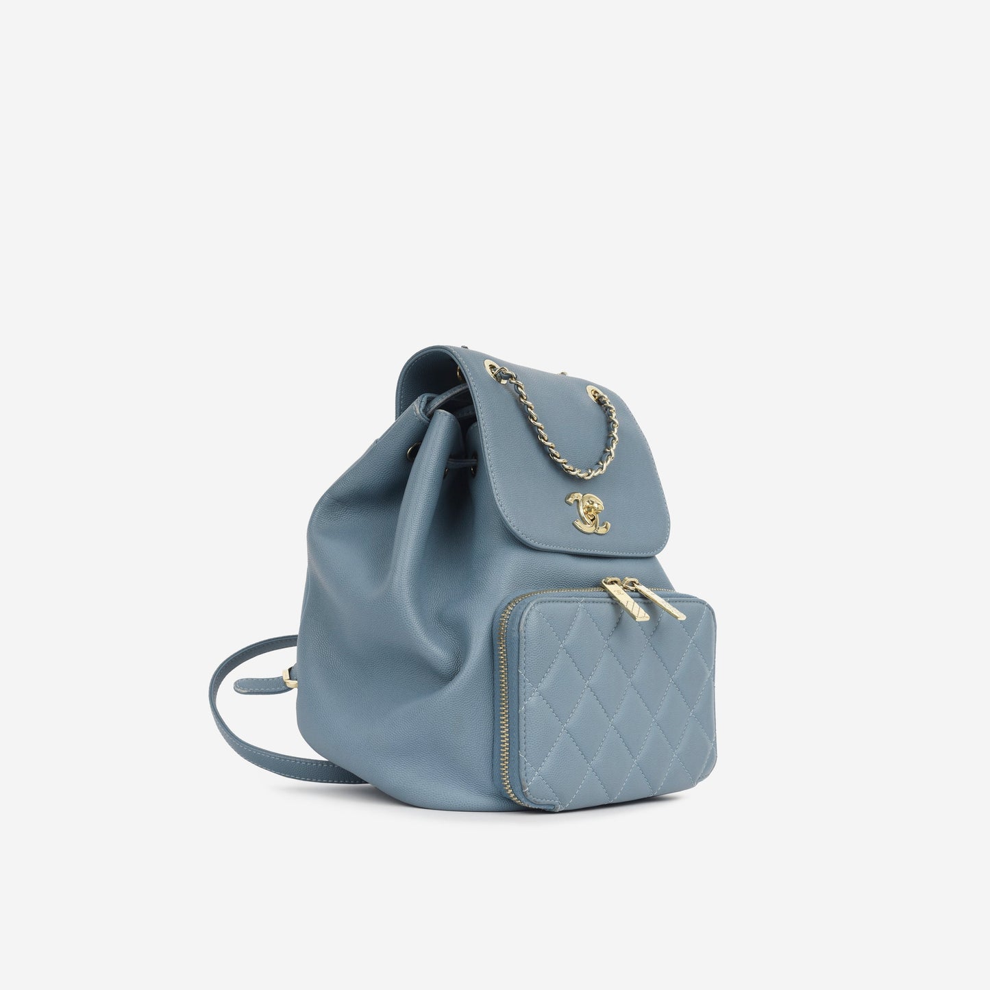 Chanel Business Affinity Backpack - Blue