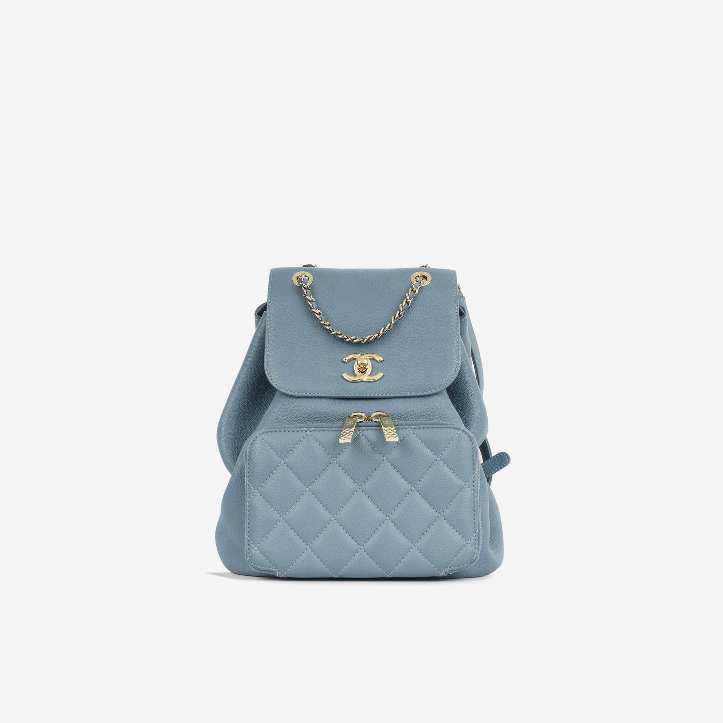Chanel Business Affinity Backpack - Blue